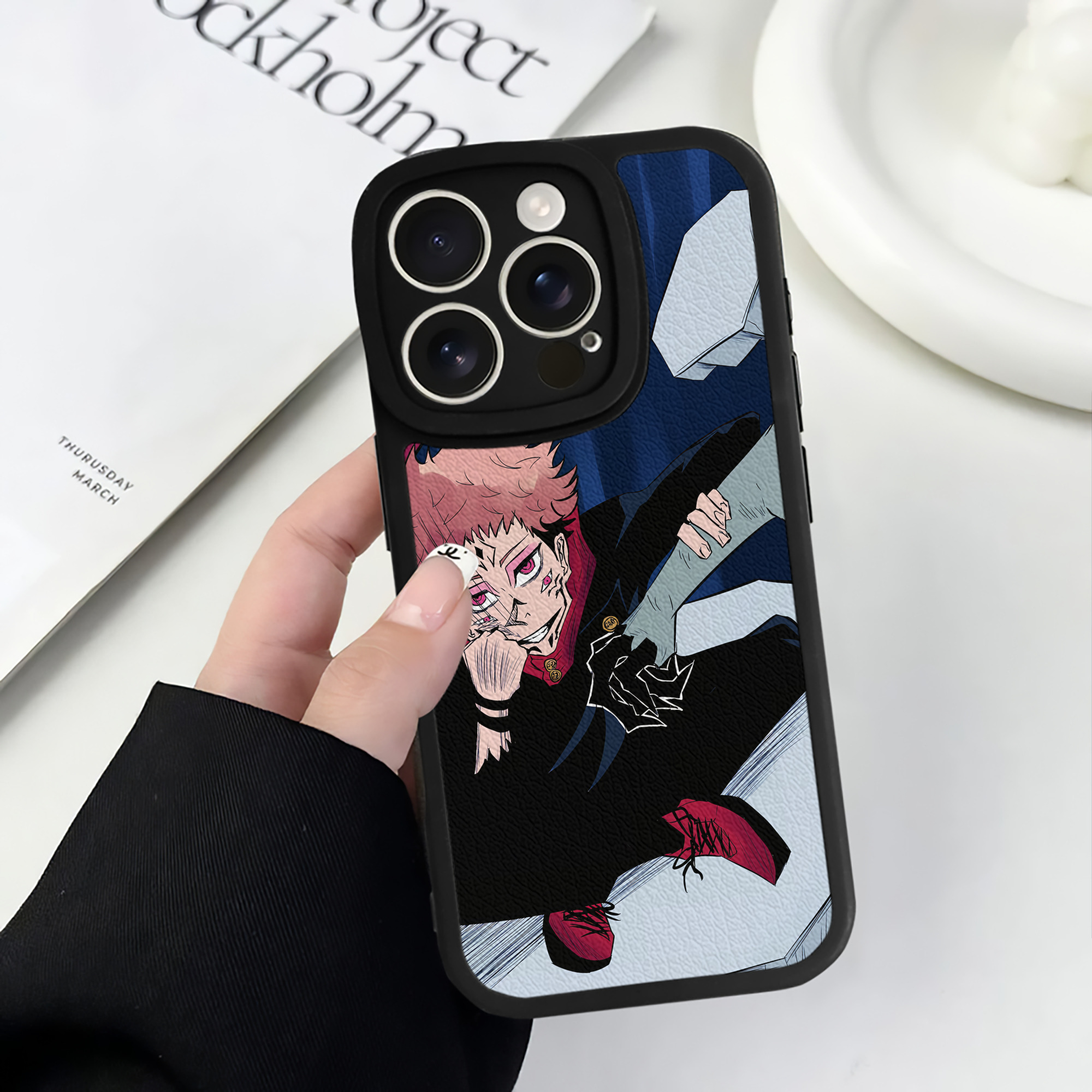 （画像用） SPY×FAMILY间谍家家酒 【iPhone 16シリーズ対応】シリコンスマホケース（レザー調） 材質：シリコン